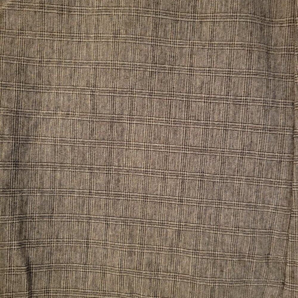 Banana Republic Men's 34x32 Brown Relaxed Tapered Fit Dress Pants - Picture 3 of 4